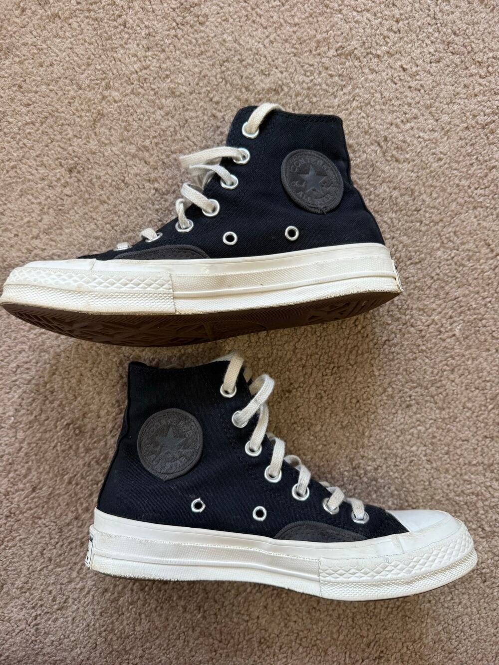 Converse Chuck 70 HI Shoes Black/Dark Matter Size 5 A09531C
